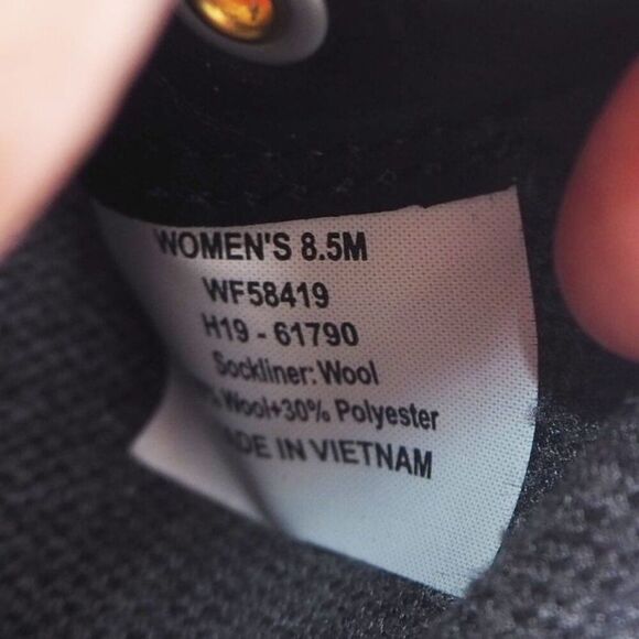 Keds Scout Splash Canvas Waterproof Sneaker Boots WF58419 Black Women's 8.5 - Picture 10 of 12